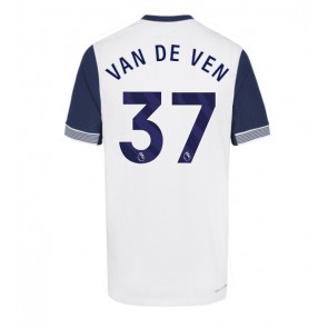 Tottenham Hotspur Micky van de Ven #37 Domácí Dres 2024-25 Krátký Rukáv